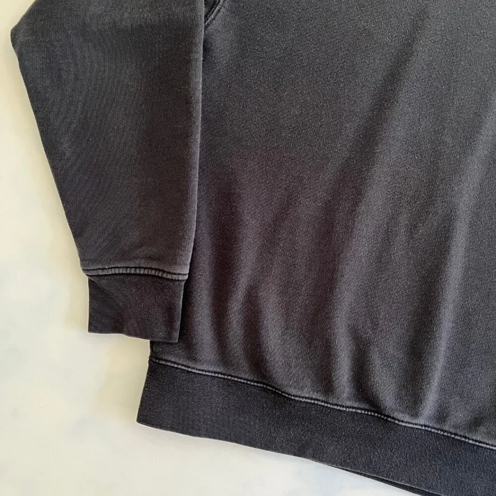 Levi's Black Crewneck Logo Fleece Sweater Men's XS